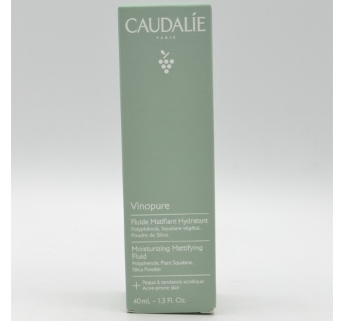 CAUDALIE VINOPURE FLUIDO MATIFICANTE 40 ML Antiedad