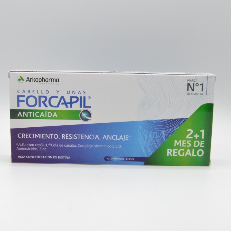 FORCAPIL ANTICAIDA PACK 90 COMPRIMIDOS Anticaída