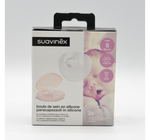 SUAVINEX PEZONERA SILICONA TALLA S 2UD Lactancia