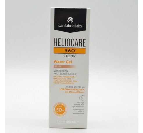 HELIOCARE 360º COLOR WATER GEL SPF 50+ 50 ML BEIGE Facial adulto