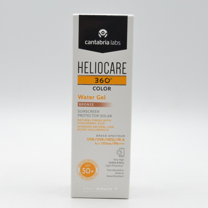 HELIOCARE 360º COLOR WATER GEL SPF 50+ 50 ML BRONZE Facial adulto