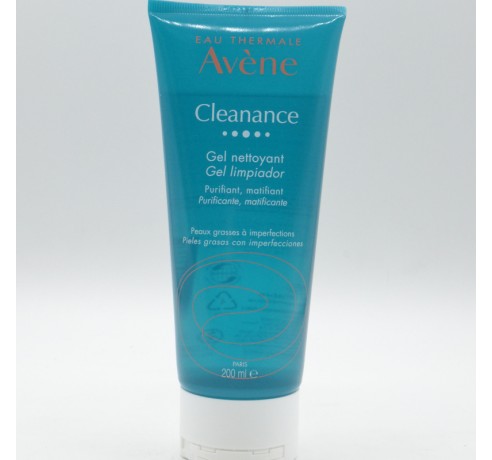 AVENE CLEANANCE GEL LIMPIADOR 200ML Acné