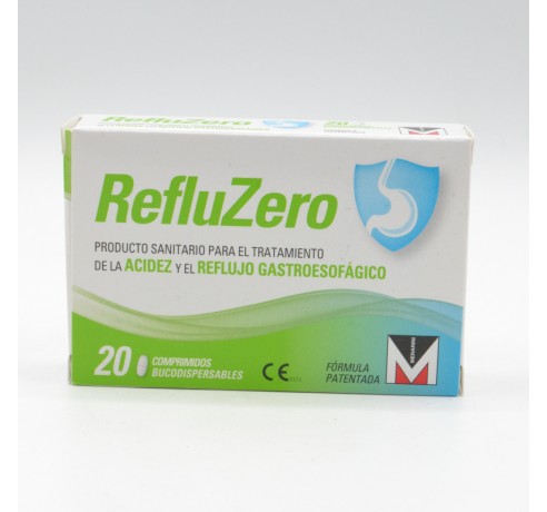 REFLUZERO 20 COMPRIMIDOS BUCODISPERSABLES Sistema digestivo