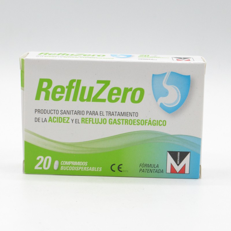 REFLUZERO 20 COMPRIMIDOS BUCODISPERSABLES Sistema digestivo