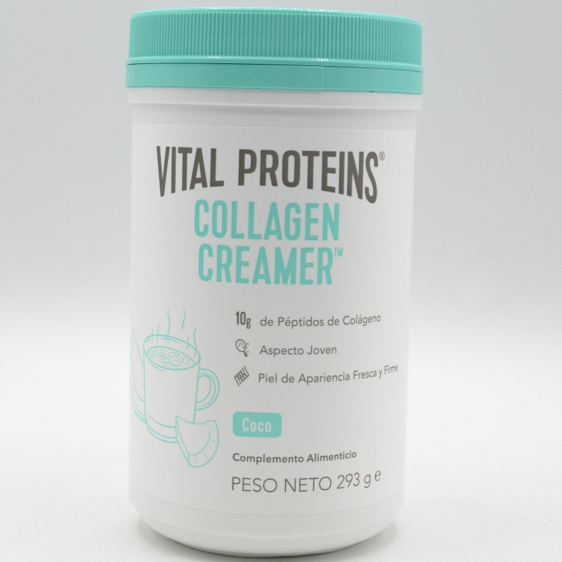 VITAL PROTEINS COLAGENO CREAMER 293 G SABOR COCO ( VERDE) Nutricosmética