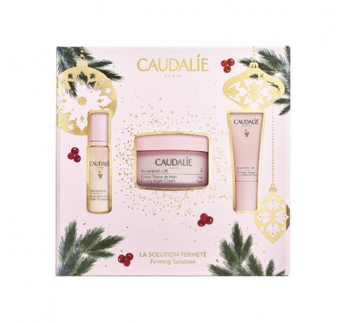 CAUDALIE COFRE RESVERATROL LIFT TISIANA NOCHE 50ML + SERUM 10ML Y CONTORNO 5 ML REGALO Antiedad