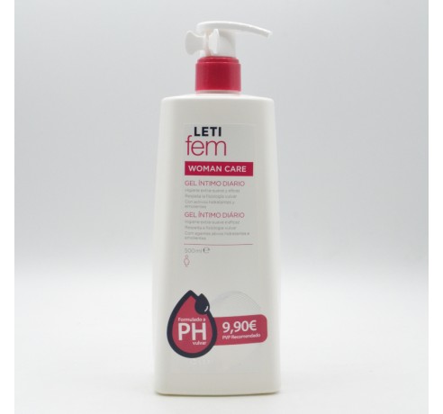 LETIFEM WOMAN 500 ML Higiene diaria