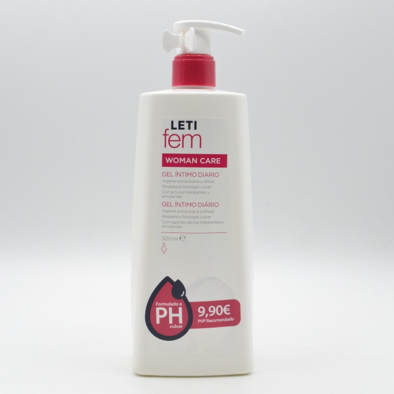 LETIFEM WOMAN 500 ML Higiene diaria