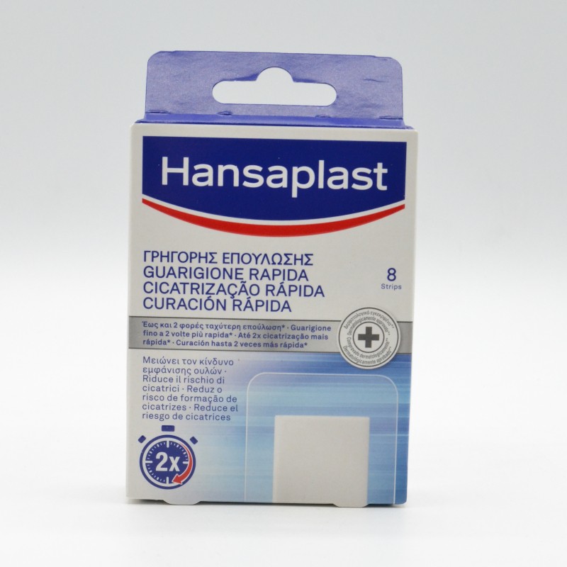 HANSAPLAST CURACION RAPIDA APOSITO ADHESIVO 8 U Tiritas y apósitos HANSAPLAST CURACION RAPIDA APOSITO ADHESIVO 8 U Tiritas y apósitos