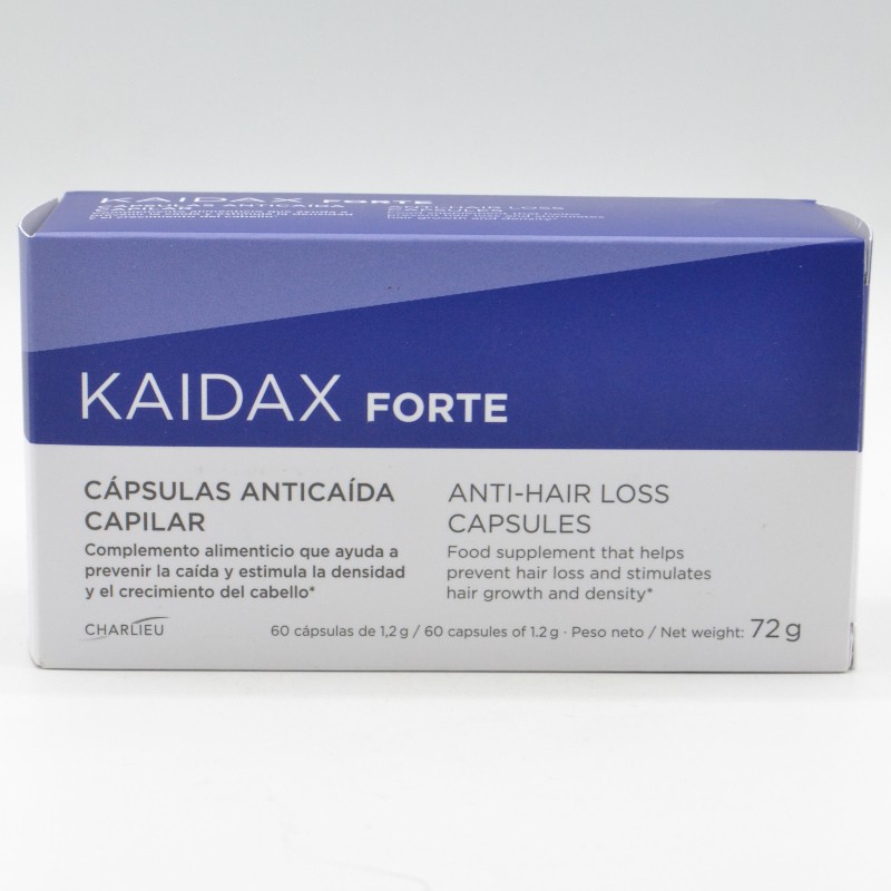 KAIDAX FORTE ANTICAIDA 60 CAPSULAS Pelo y uñas