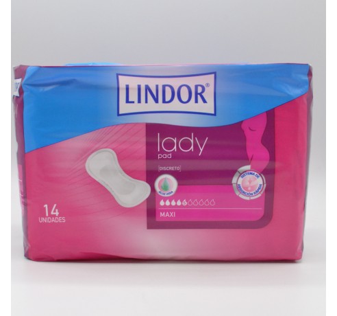 LINDOR LADY MAXI 5 GOTAS 14 U Cuidado del adulto