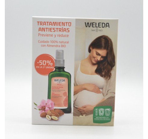 WELEDA EMBARAZO PACK ACEITE ANTIESTRIAS 2ªUD AL 50%DTO Antiestrias