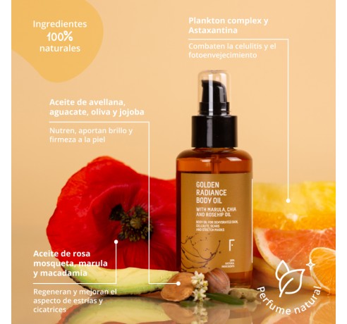 FRESHLY GOLDEN RADIANCE BODY OIL 100 ML Antiestrias