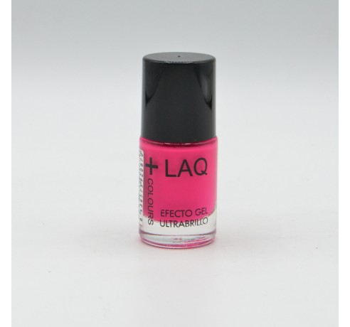 +LAQ COLOURS ESMALTE GEL ULTRABRILLO 10 ML N.3 FUCSIA Cuidado de manos y uñas