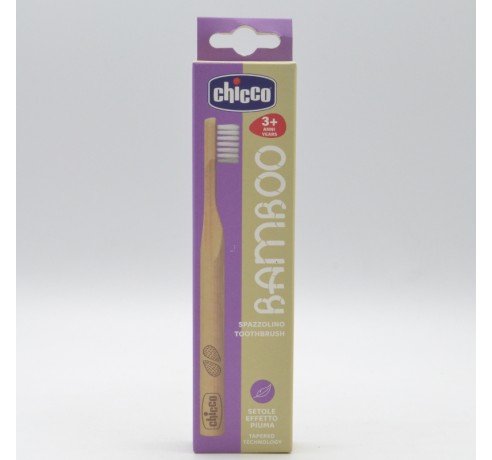 CHICCO CEPILLO DENTAL BAMBOO +3 AÑOS Cepillos