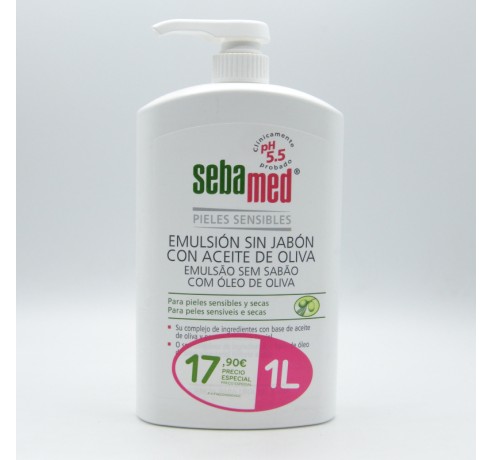 SEBAMED EMULSION ACEITE DE OLIVA 1L Gel de baño