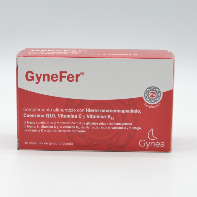 GYNEFER 30 CAPSULAS Complejos multivitamínicos