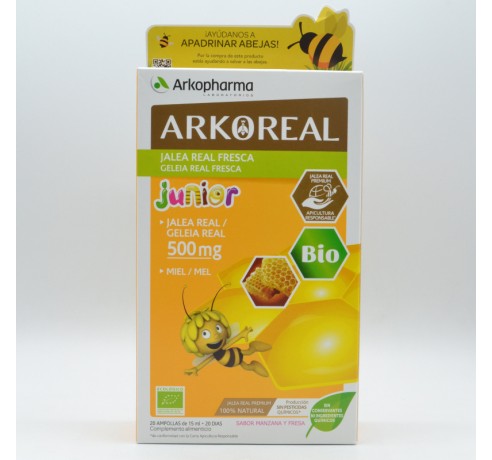 ARKO JALEA REAL 500 MG JUNIOR 20 AMPOLLAS Defensas