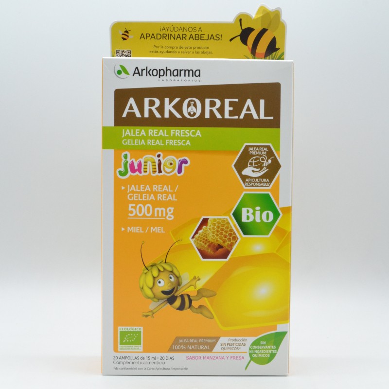 ARKO JALEA REAL 500 MG JUNIOR 20 AMPOLLAS Defensas