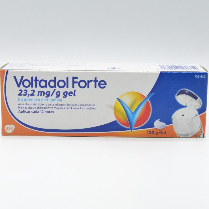 VOLTADOL FORTE 23.2 MG/G GEL TOPICO 100 G Antiflamatorios tópicos