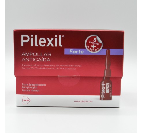 PILEXIL FORTE ANTICAIDA 20 AMPOLLAS (15+5 GRATIS) Anticaída