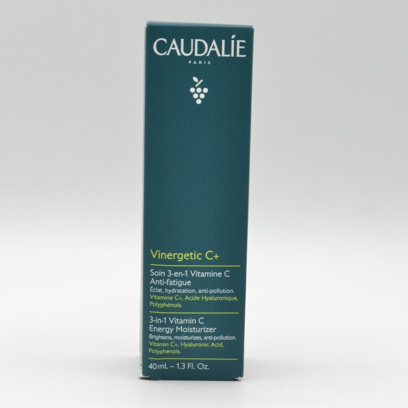 CAUDALIE VINERGETIC C+ TRATAMIENTO HIDRATANTE 3 EN 1 40 ML Antiedad