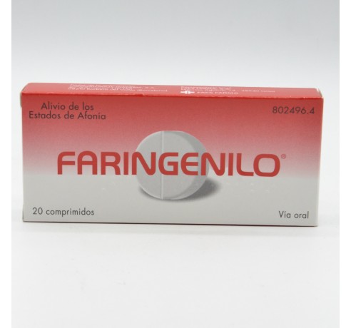 FARINGENILO 20 COMPRIMIDOS PARA CHUPAR Parafarmacia