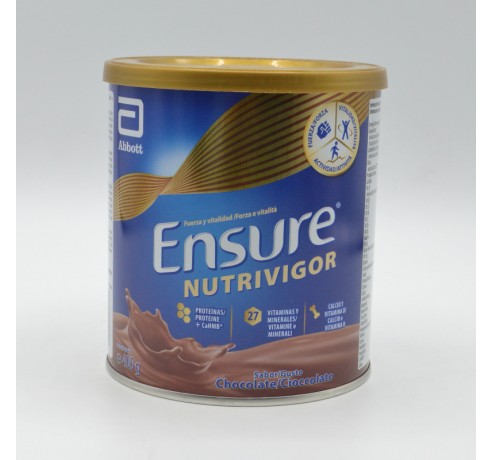 ENSURE CHOCOLATE 400 GR Nutrición de adulto