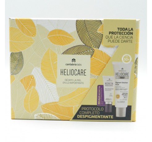 HELIOCARE 360º PIGMENT SOLUTION FLUID SPF50+ 50ML + REG SERUM NEORETIN Parafarmacia