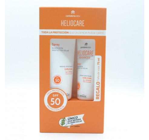 HELIOCARE ADVANCE SPRAY SOLAR SPF 50+200ML + 75ML REGALO Parafarmacia