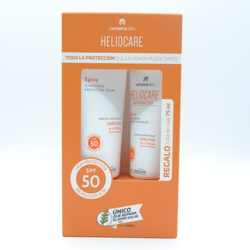 HELIOCARE ADVANCE SPRAY SOLAR SPF 50+200ML + 75ML REGALO Parafarmacia