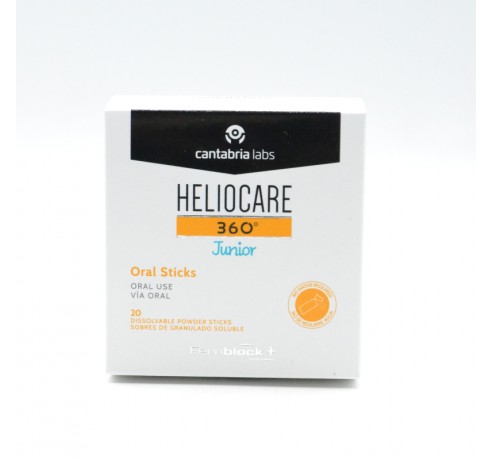 HELIOCARE 360º JUNIOR ORAL 20 STICKS 1 G Parafarmacia