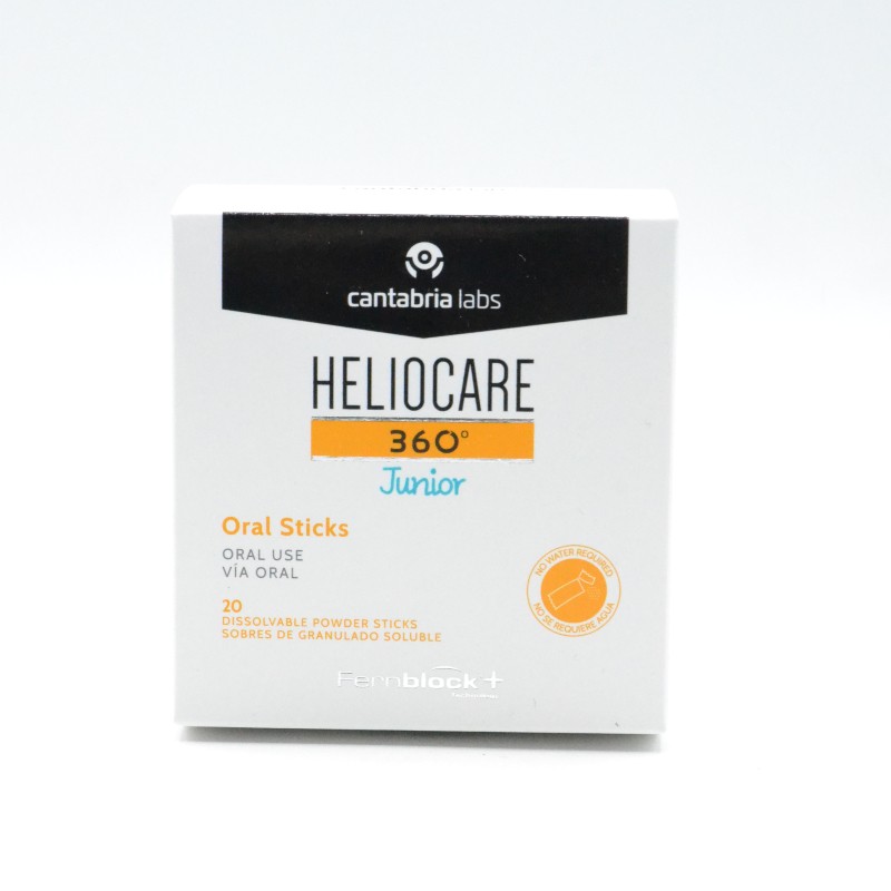 HELIOCARE 360º JUNIOR ORAL 20 STICKS 1 G Parafarmacia