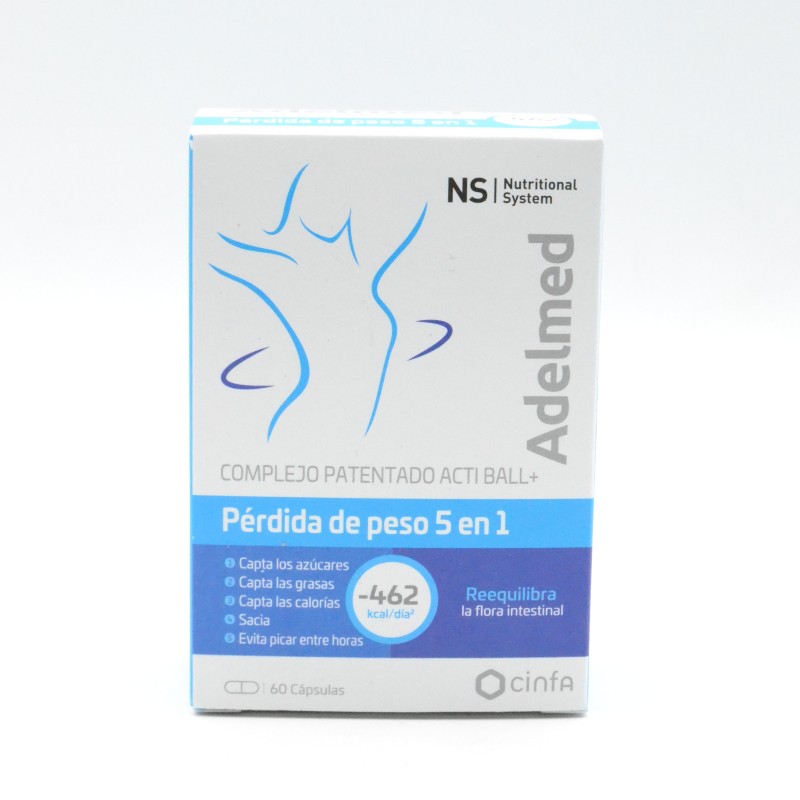 NS ADELMED 60 CAPSULAS Parafarmacia