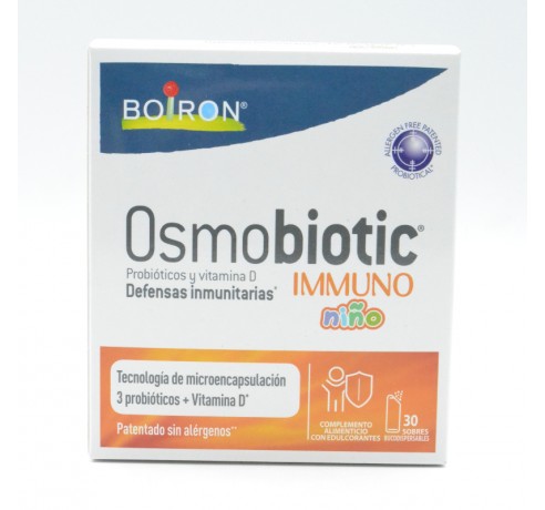 OSMOBIOTIC IMMUNO NIÑOS 30 SOBRES Parafarmacia