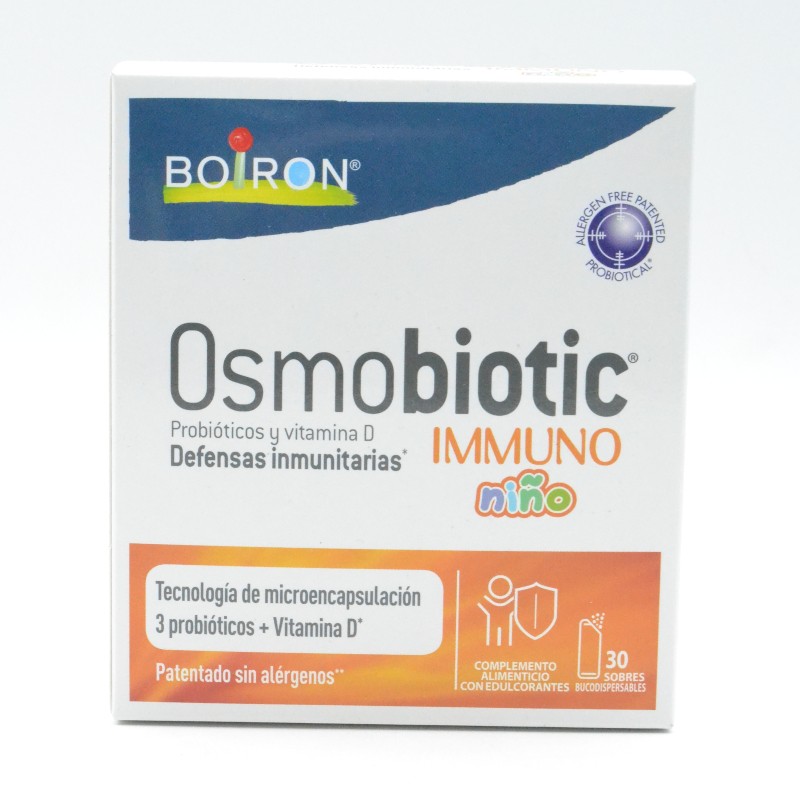 OSMOBIOTIC IMMUNO NIÑOS 30 SOBRES Parafarmacia