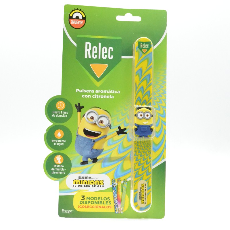 RELEC PULSERA MINIONS AMARILLO Parafarmacia