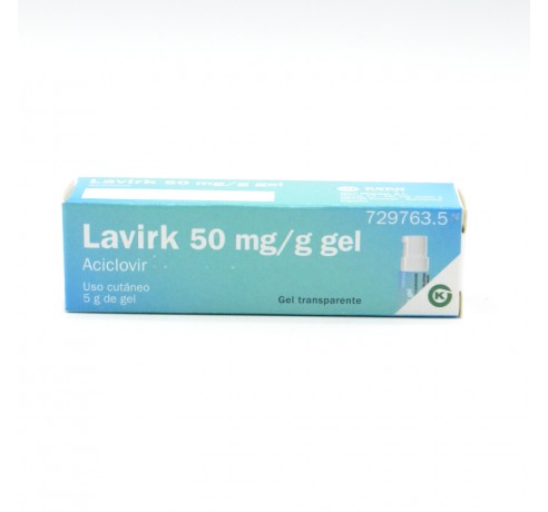 LAVIRK 50 MG/G GEL CUTANEO 5 G + BOMBA DOSIFICADORA Parafarmacia