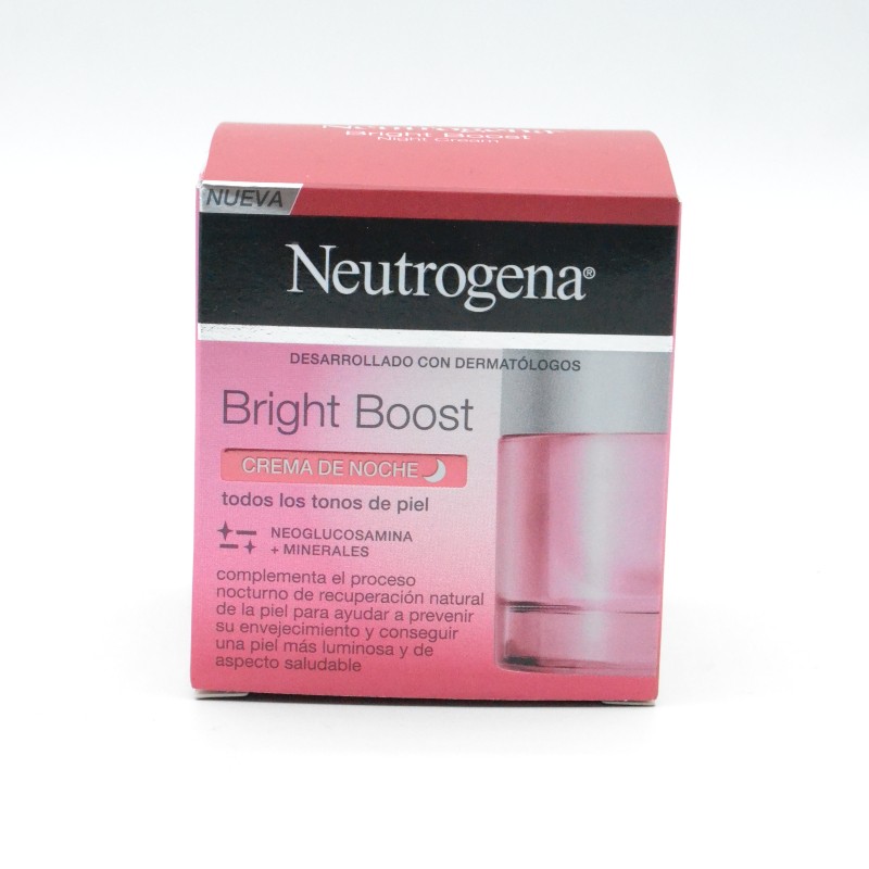 NEUTROGENA BRIGHT BOOST CREMA DE NOCHE 50 ML Parafarmacia