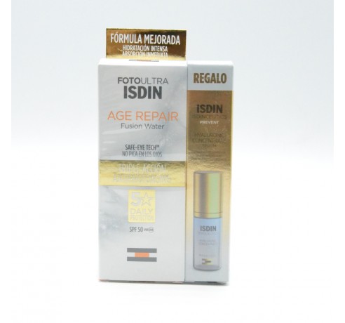 FP ISDIN AGE REPAIR SPF50+ 50ML + HYALURONIC CONCENTRATE 5 ML REGALO Parafarmacia