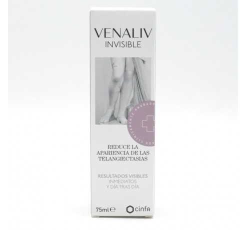 VENALIV INVISIBLE CREMA 1 ENVASE 75 ML Parafarmacia