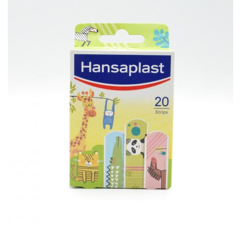 HANSAPLAST TIRITAS ANIMALES 2 TAMAÑOS 20 STRIPS Parafarmacia