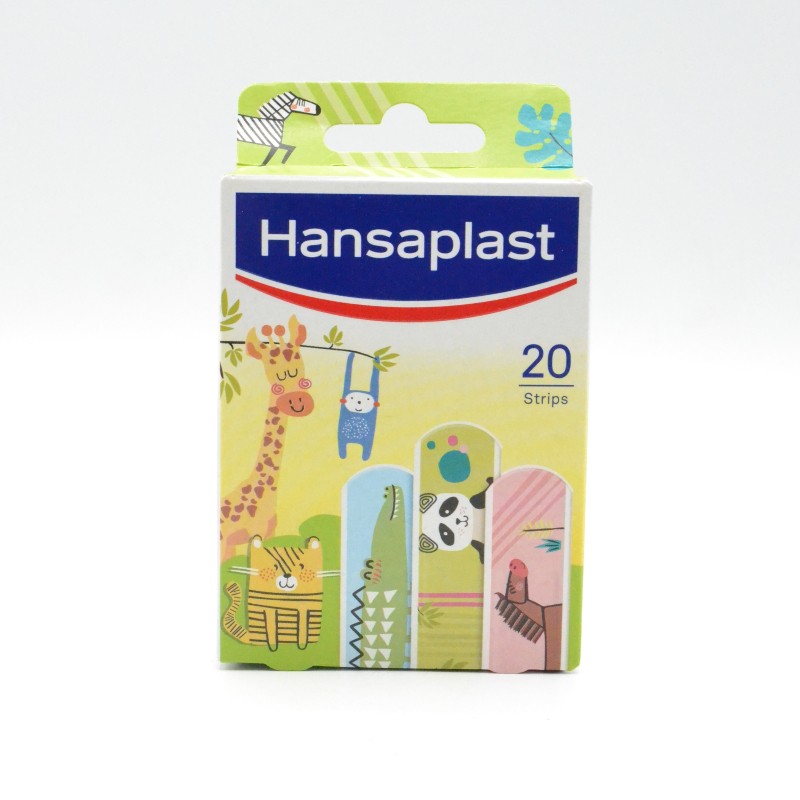 HANSAPLAST TIRITAS ANIMALES 2 TAMAÑOS 20 STRIPS Parafarmacia