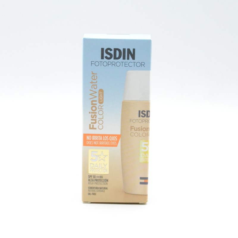 FP ISDIN FUSION WATER COLOR LIGHT SPF50+ 50 ML Parafarmacia