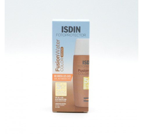 FP ISDIN FUSION WATER COLOR BRONZE SPF50+ 50 ML Parafarmacia