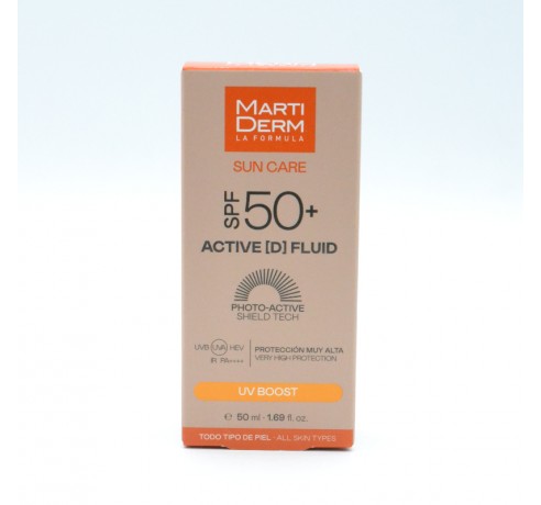 MARTIDERM SOLAR SPF50+ ACTIVE (D) FLUID 50 ML Parafarmacia