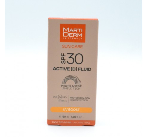 MARTIDERM SOLAR SPF30+ ACTIVE (D) FLUID 50 ML Parafarmacia