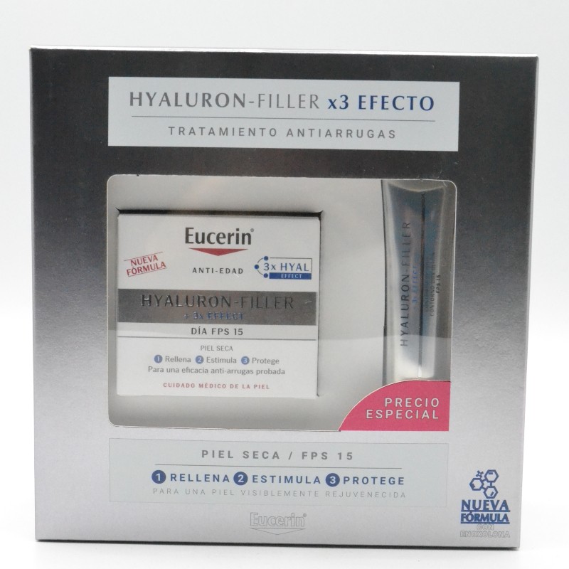 EUCERIN HF CREMA DIA PS SFP 15+ Antiedad