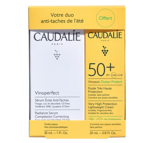 CAUDALIE VINOPERFECT PACK SERUM 30ML + SOLAR 25 ML REGALO Antiedad