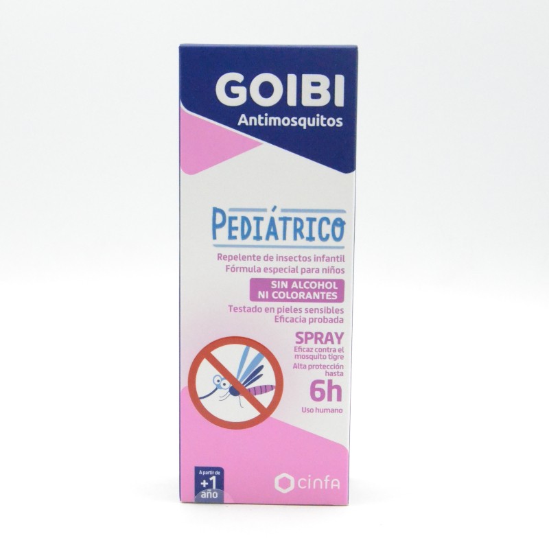 GOIBI ANTIMOSQUITOS PEDIATRICO SPRAY REPELENTE 100 ML Anti-mosquitos GOIBI ANTIMOSQUITOS PEDIATRICO SPRAY REPELENTE 100 ML Anti-mosquitos
